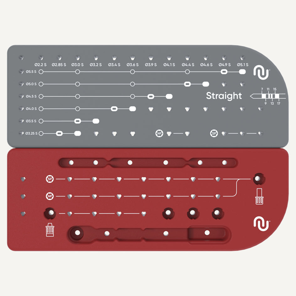 Implant system box and trays