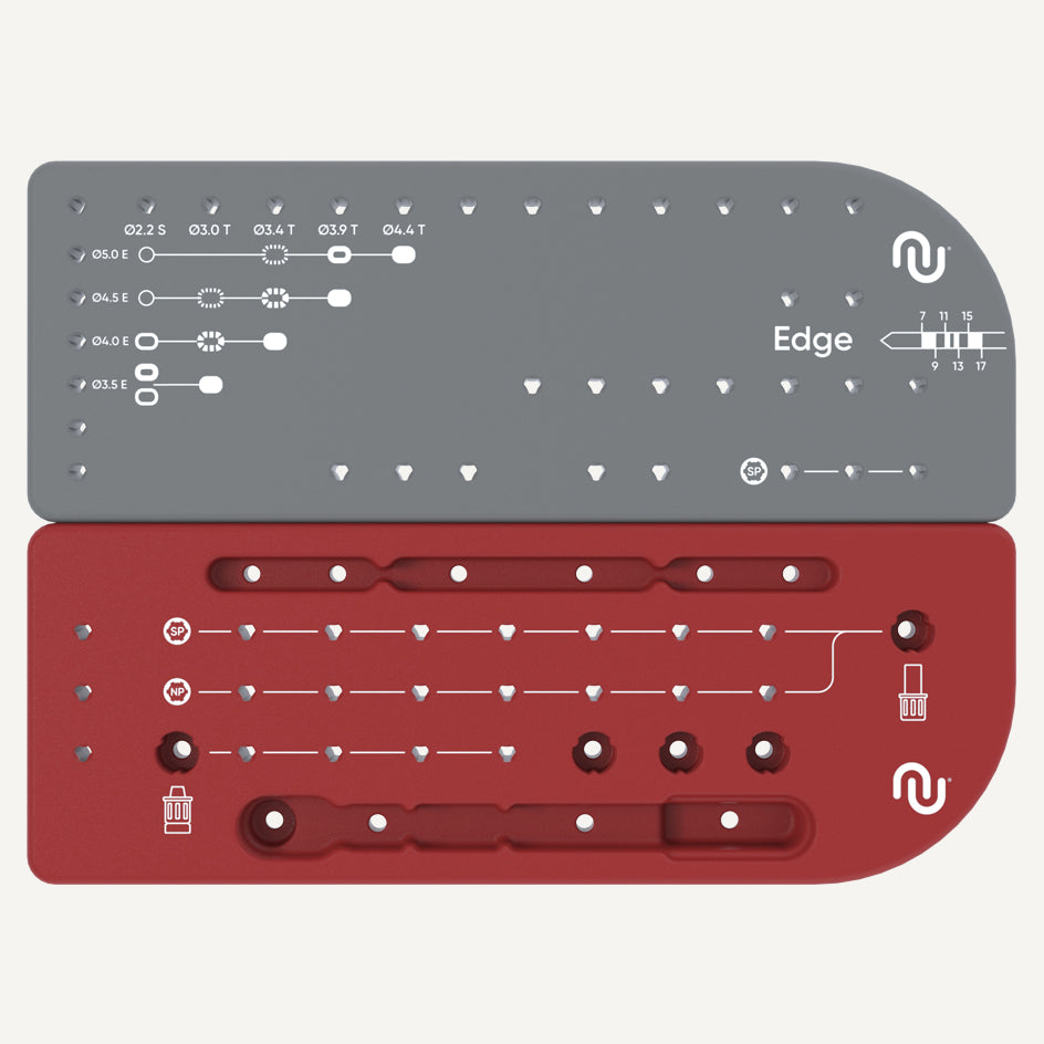 Implant system box and trays
