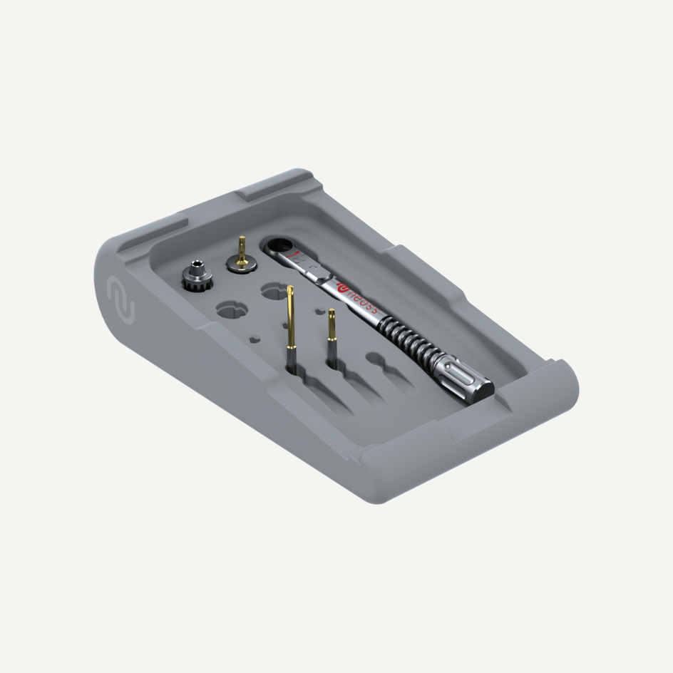 Prosthetic kit and tray